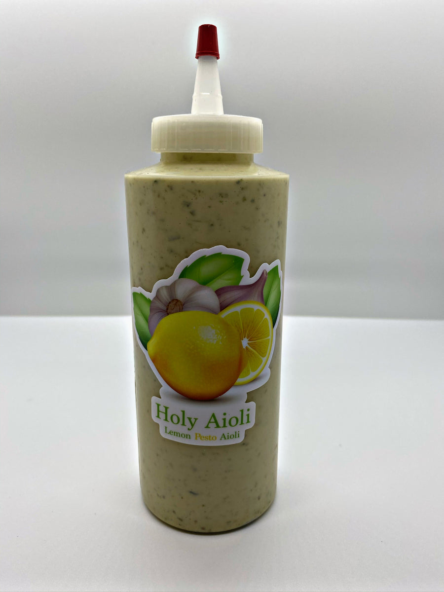 Lemon Pesto Garlic Aioli The Bleu Store
